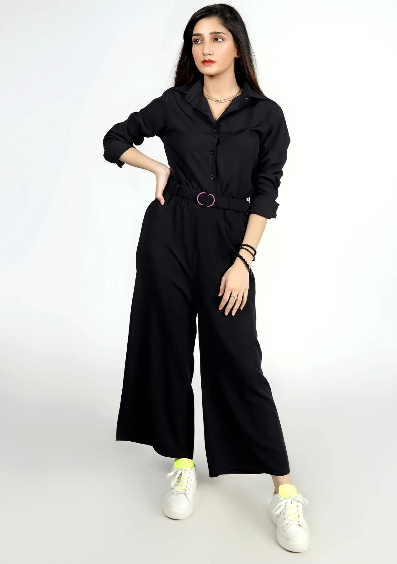 Button Down Shirt - Black